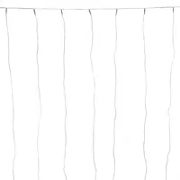 Anna's Collection LED kerstverlichting gordijn 200 lampjes 100 x 200cm - afbeelding 1