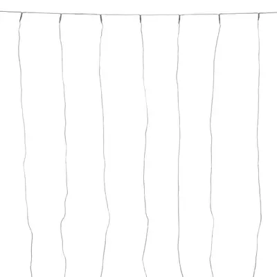 Anna's Collection LED kerstverlichting gordijn 280 lampjes 200 x 140cm - afbeelding 1