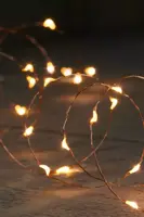 Anna's Collection LED kerstverlichting koperdraad 100 lampjes 5m, classic warm - afbeelding 1