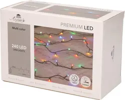 Anna's Collection LED kerstverlichting premium 240 lampjes 24m, multicolor - afbeelding 1