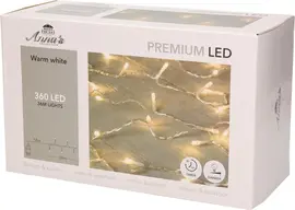 Anna's Collection LED kerstverlichting premium 360 lampjes 36m, warm wit - afbeelding 1