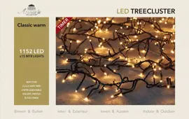 Anna's Collection LED kerstverlichting treecluster 1152 lampjes 15m, classic warm - afbeelding 2