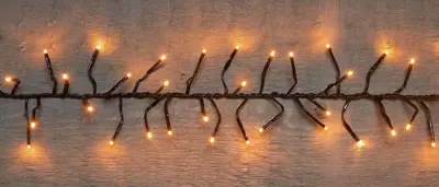 Anna's Collection LED kerstverlichting treecluster 192 lampjes 2,5m, classic warm - afbeelding 1