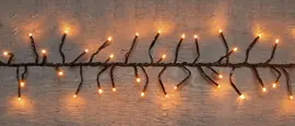 Anna's Collection LED kerstverlichting treecluster 192 lampjes 2,5m, classic warm