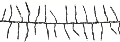 Anna's Collection LED kerstverlichting treecluster 192 lampjes 2,5m, classic warm - afbeelding 1