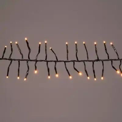 Anna's Collection LED kerstverlichting treecluster 192 lampjes 2,5m, classic warm - afbeelding 2