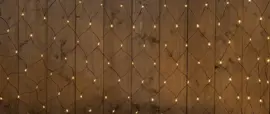 Anna's Collection LED netverlichting 240 lampjes 2 x 2m zwart draad, classic warm - afbeelding 2