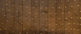 Anna's Collection LED netverlichting 480 lampjes 2 x 4m zwart draad, classic warm - afbeelding 2