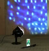 Anna's Collection LED outdoor tuinsteker projector sneeuw wit - afbeelding 1