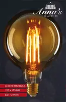 Anna's Collection Led retro lamp d125l170mm e27 kopen?