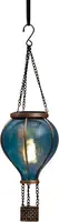 Anna's collection luchtballon solar met vlameffect 12led 36x11cm blauw - afbeelding 2