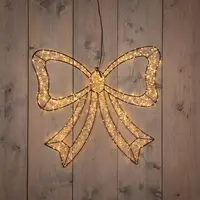 Anna's Collection metalen strik – 556 LED, 54 cm, classic warm - afbeelding 1
