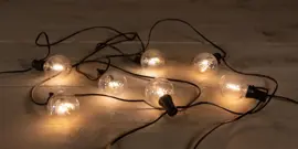Anna's Collection Partylights helder 10 lampjes, 5 m, op batterijen - afbeelding 1