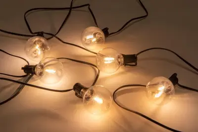 Anna's Collection Partylights helder 10 lampjes, 5 m, op batterijen - afbeelding 4