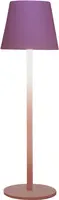 Anna's Collection Portable tafellamp 11.5x36.5cm roze - afbeelding 2