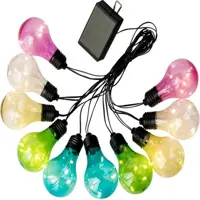 Anna's Collection Solar 10 partylights multi 50l - Multicolor - afbeelding 3