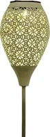Anna's Collection Solar fakkel metaal sage groen x 78 cm - afbeelding 1