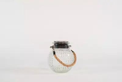 Anna's Collection Solar glas 10,5 x 12,5 cm helder / display - afbeelding 1