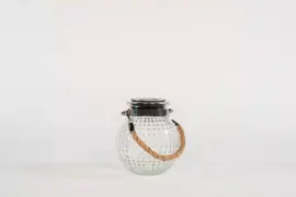Anna's Collection Solar glas 10,5 x 12,5 cm helder / display - afbeelding 1