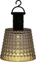 Anna's Collection Solar hanglamp smokey 12,5 x 12,5 x 16 cm warm wit - afbeelding 2