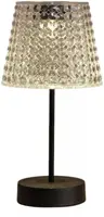 Anna's Collection Solar tafellamp transparant 26 x 12,5 cm - afbeelding 2