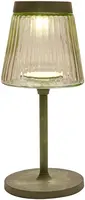 Anna's Collection tafellamp solar 1 led 15x14.5cm olijf kopen?