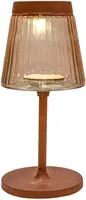 Anna's Collection tafellamp solar 1 led 15x14.5cm terra kopen?