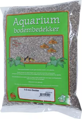 Aquarium grind donker 1-2, zak a 8 kg - afbeelding 2