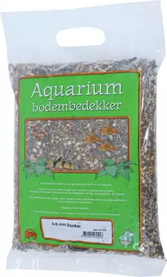 Aquarium grind donker 3-6, zak a 8 kg - afbeelding 1