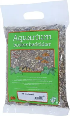 Aquarium grind donker 3-6, zak a 8 kg - afbeelding 1