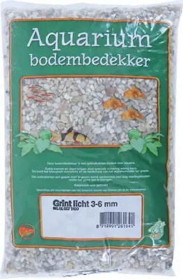 Aquarium grind licht 3-6, zak a 2,5 kg