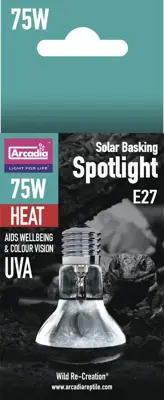 Arcadia warmtelamp 75W E27 - afbeelding 1