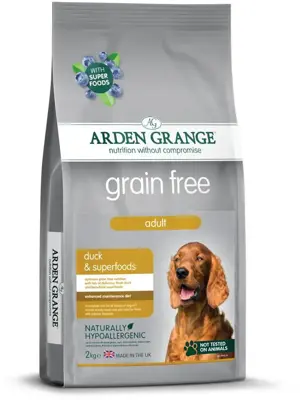 Arden Grange Adult eend&superfoods 2kg - afbeelding 2