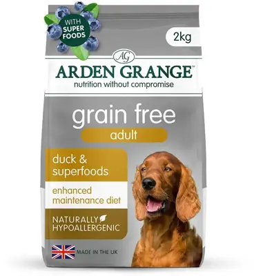 Arden Grange Adult eend&superfoods 2kg - afbeelding 1