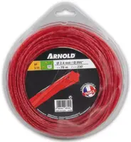 Arnold Trimmerdraad 2.4mmx70m rood rond gedraaid kopen?