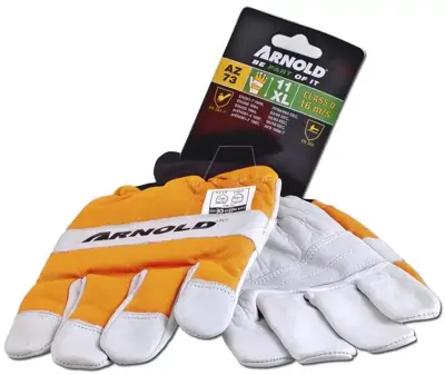 Arnold tuinhandschoenen oranje/wit maat 11 - afbeelding 1