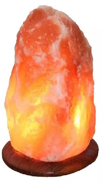 Art bizniZ tafellamp zoutkristal himalaya salt dreams 19.6x31.4cm oranje - afbeelding 1