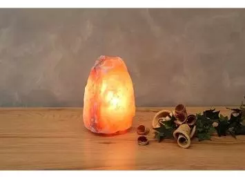 Art bizniZ tafellamp zoutkristal himalaya salt dreams 19x19cm oranje - afbeelding 3