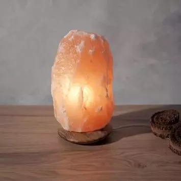 Art bizniZ tafellamp zoutkristal himalaya salt dreams 19x19cm oranje - afbeelding 3