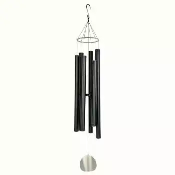 Art bizniZ windgong aluminium aureole tunes 106cm zwart