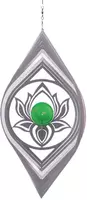 Art bizniZ windspinner rvs lotus 25.1cm zilver - afbeelding 1