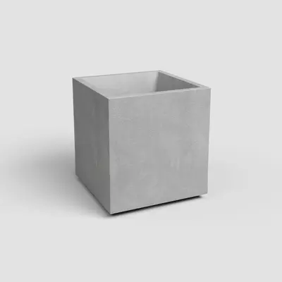 Artevasi Sydney plantenbak wr 40 ma light grey 39,5x39,5x43cm - afbeelding 1
