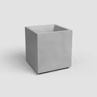 Artevasi Sydney plantenbak wr 40 ma light grey 39,5x39,5x43cm - afbeelding 1