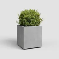 Artevasi Sydney plantenbak wr 40 ma light grey 39,5x39,5x43cm - afbeelding 2