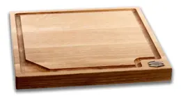 Baas Boards snijplank vierkant 39x39x4cm met voetjes - afbeelding 1
