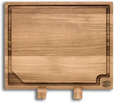 Baas Boards snijplank XL 49x39x4cm met voetjes - afbeelding 2