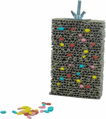 Back Zoo Nature cardboard treat block met klem. - afbeelding 2