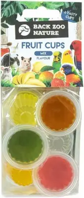 Back Zoo Nature vogelsnack fruitcup mix zak a 6 stuks