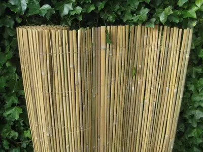 Bamboemat gespleten 100x500 cm