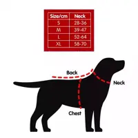 Bandana xmas m favourite dog black - afbeelding 3
